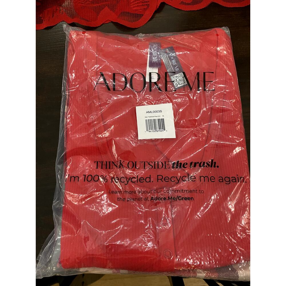 New Adore Me New Traditions Plain Pajamas Sleepwear Size XL